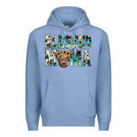 Colony Blue blessed mama Premium Hoodie - JahusDesignShop