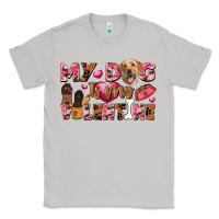 Moon Dust my dog is my valentine Classic Tee - FaDigitalArtStudio