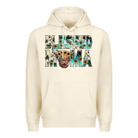 Sandshell blessed mama Premium Hoodie - JahusDesignShop