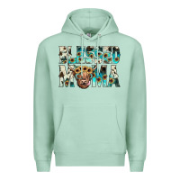 Seafoam blessed mama Premium Hoodie - JahusDesignShop