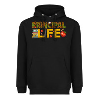 Black principal life Heavyweight Hoodie - texasbilliewilder