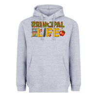 Heather Grey principal life Heavyweight Hoodie - texasbilliewilder