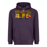 Plum principal life Heavyweight Hoodie - texasbilliewilder