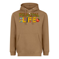 Toasted Coconut principal life Heavyweight Hoodie - texasbilliewilder