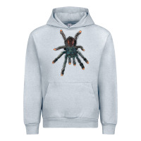 Heather Grey Pink Toe Tarantula Urban Hoodie - LillyAllenDesigns