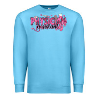 Ocean Blue breast cancer physician Premium Sweatshirt - texasbilliewilder