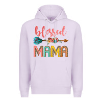 Lilac blessed mama Premium Hoodie - JahusDesignShop