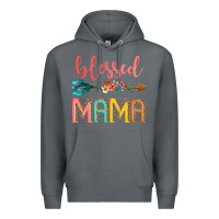 Rock blessed mama Premium Hoodie - JahusDesignShop