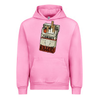 Fuchsia Pink cowboy killers cigarette package Urban Hoodie - NancyCooperArtShop