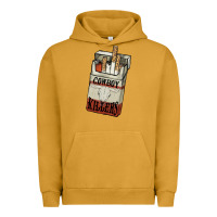 Pigment Peanut Butter cowboy killers cigarette package Urban Hoodie - NancyCooperArtShop