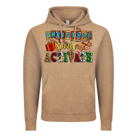 Vintage Coffee christmas spirit activate Vintage Hoodie - AdoDesignShop
