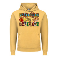 Vintage Mustard christmas spirit activate Vintage Hoodie - AdoDesignShop