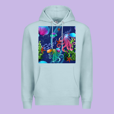 Undersea Premium Hoodie Designed By Bundleandbundleshop