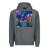 Rock undersea Premium Hoodie - BundleAndBundleShop