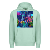 Seafoam undersea Premium Hoodie - BundleAndBundleShop