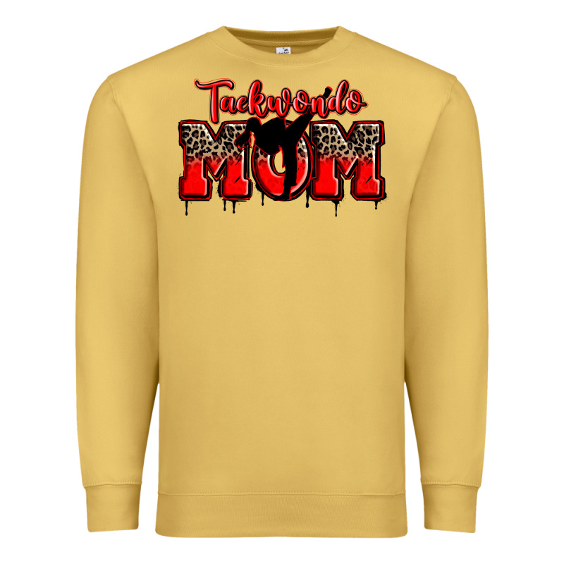 Taekwondo Mom Premium Sweatshirt by Zillion Design Studio | Teevron