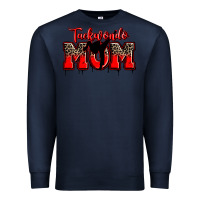 Navy taekwondo mom Premium Sweatshirt - Zillion Design Studio