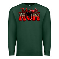 Sports Green taekwondo mom Premium Sweatshirt - Zillion Design Studio