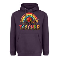 Plum preschool teacher Heavyweight Hoodie - texasbilliewilder