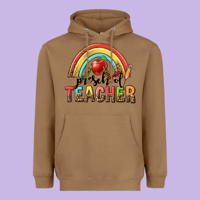 Preschool Teacher Heavyweight Hoodie Designed By Texasbilliewilder