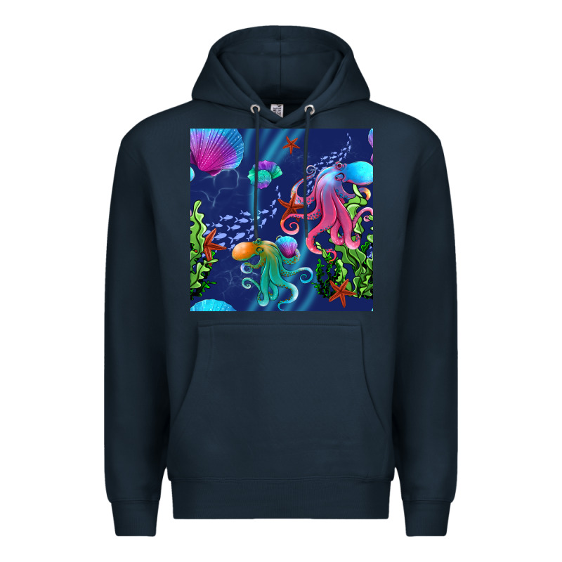 Undersea Premium Hoodie by BundleAndBundleShop | Teevron