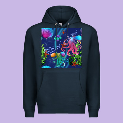 Undersea Premium Hoodie Designed By Bundleandbundleshop
