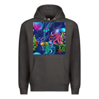 Smoke undersea Premium Hoodie - BundleAndBundleShop