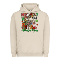Pigment French Oak ho ho holy shit what a year christmas skeleton Urban Hoodie - Jasminsmagicworld