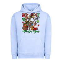 Pigment Grape Ice ho ho holy shit what a year christmas skeleton Urban Hoodie - Jasminsmagicworld