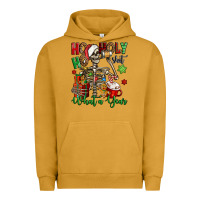 Pigment Peanut Butter ho ho holy shit what a year christmas skeleton Urban Hoodie - Jasminsmagicworld