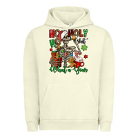 Pigment Pistachio ho ho holy shit what a year christmas skeleton Urban Hoodie - Jasminsmagicworld