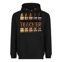 Black proud black teacher Heavyweight Hoodie - texasbilliewilder