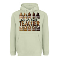 Matcha proud black teacher Heavyweight Hoodie - texasbilliewilder