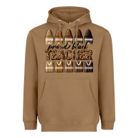 Toasted Coconut proud black teacher Heavyweight Hoodie - texasbilliewilder