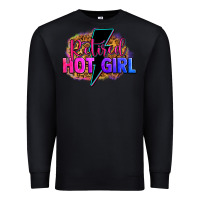 Black retired hot girl Premium Sweatshirt - Zillion Design Studio