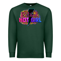 Sports Green retired hot girl Premium Sweatshirt - Zillion Design Studio