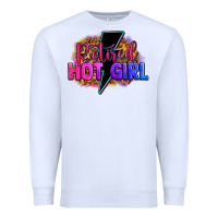 White retired hot girl Premium Sweatshirt - Zillion Design Studio