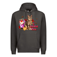 Smoke i meow you Premium Hoodie - AdoDesignShop