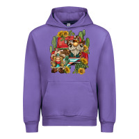Tulip western gnome truck cactus sunflower Urban Hoodie - BarkalooDesign