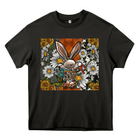 Asphalt bunny Easter Heavy Core Tee - CowhideDigitalArt
