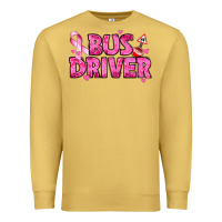 Antique Gold breast cancer bus driver Premium Sweatshirt - texasbilliewilder