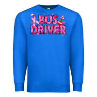 True Royal breast cancer bus driver Premium Sweatshirt - texasbilliewilder