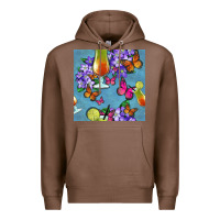 Chestnut butterfly cocktail Premium Hoodie - BundleAndBundleShop