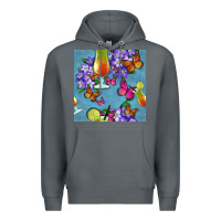 Rock butterfly cocktail Premium Hoodie - BundleAndBundleShop