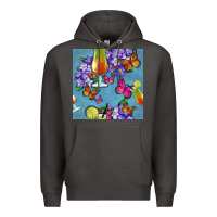 Smoke butterfly cocktail Premium Hoodie - BundleAndBundleShop