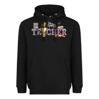 Black race with teacher Heavyweight Hoodie - texasbilliewilder