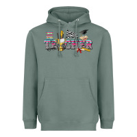 Sage race with teacher Heavyweight Hoodie - texasbilliewilder