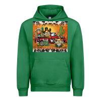 Emerald western gnome truck Urban Hoodie - BarkalooDesign