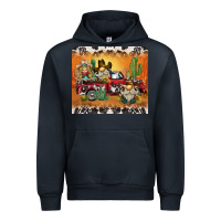 Navy western gnome truck Urban Hoodie - BarkalooDesign