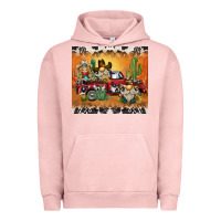 Pigment Salmon western gnome truck Urban Hoodie - BarkalooDesign